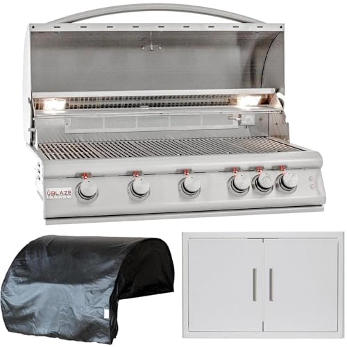 Blaze Premium LTE 3-Piece 40-Inch Propane Outdoor Kitchen Package - BLZ-5LTE2-LP-3PC-SC
