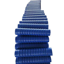 Industrial Vacuum Cleaner Hose, Air Duct Induction Intake Pipe Hose, Blue PVC Plastic Dust for Indoor Ventilation, Drainage, Industrial Vacuuming(10m,Dia 60mm)
