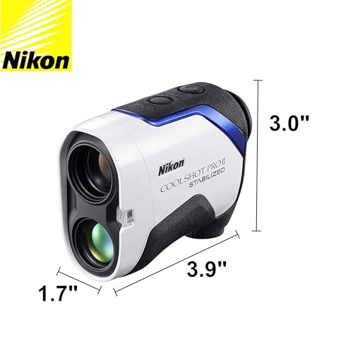 Nikon COOLSHOT ProII Golf Laser Rangefinder White