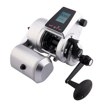 PENN Fathom Electric Fishing Reel Kit with Battery and Charger Silver/Black