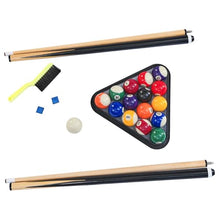Wanttii Pool Table with Table Tennis Top, Modern Billiards Table (Blue)