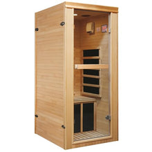 Daleyzay Indoor Far Infrared Sauna Room Canadian Hemlock Natural