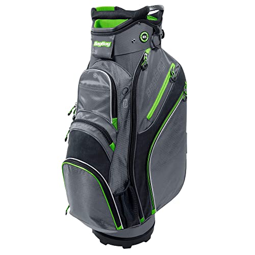 Bag Boy Chiller Cart Bag Charcoal/Lime/Black