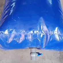 SHIJINHAO Large-Capacity Water Storage Durable Water Tank, Outdoor Water Storage Bag, Collapsible Used for Garden, Construction Site (Color : Blue, Size : 2100L/2x1.5x0.7m)