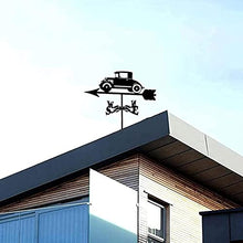 Decorative Wind Vane Weather Vane Garden Mount Yard Stake Iron Weathervane Farm Durable Scene Outdoor Yard Weather Vane Professional Measuring Tool (Wine Bottles) (Sailing Ships)