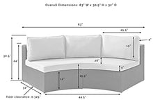 Crosley Furniture Catalina Outdoor Sectional Sofa