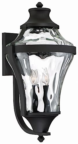 Minka Lavery Outdoor Wall Light 72567-66 Libre Exterior Wall Lantern, 4-Light 240 Watts, Black