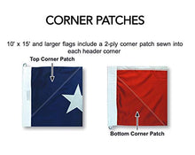 Eder Flag – Poly-Max Outdoor U.S. Flag - Proudly Made in The USA - Extremely Durable - Reinforced Fly Stitching - Heavy-Duty Duck Cloth Headers - Quality Craftsmanship (10x19 Foot)