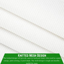 Farm Plastic Supply White Shade Cloth 50% Mesh Fabric 20' x 200'
