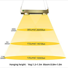 5sssallefaa Dimmable 200W COB LED Grow Light Full Spectrum with Timer for Indoor Greenhouse Plants Flowers All Stage Grow