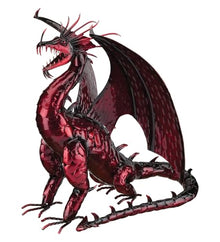 Regal Art & Gift Dragon Metal Statue, Indoor & Outdoor Garden Yard Art