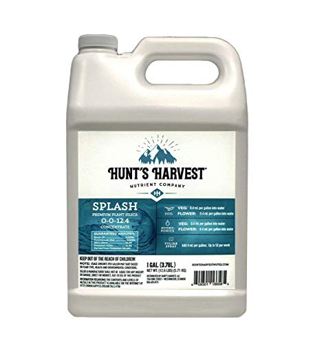 Hunt's Harvest Plant Fertilizer Nutrients for Flowers, Trees, Vegetables, 1 Gallon Splash