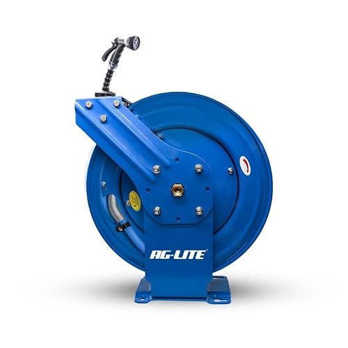 BLUBIRD - AG-LITE Rubber Water Hose Reel Dual ARM Assembly 3