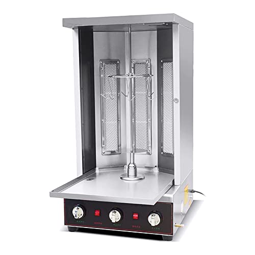 MNSSRN Electric Turkey Grill, 3 Sides 400°F, Gyro Grill, Shawarma Maker, Grill Tools