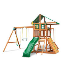 Gorilla Playsets Avalon Treehouse Wooden Swing Set Cedar