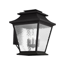 Livex Hathaway 5-Light Outdoor Wall Lantern Black