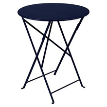 Fermob Bistro 24" Round Table - Deep Blue