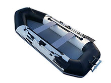 Boatify 7.5ft Inflatable Fishing Boat Raft Dinghy with Air Floor and Motor Bracket