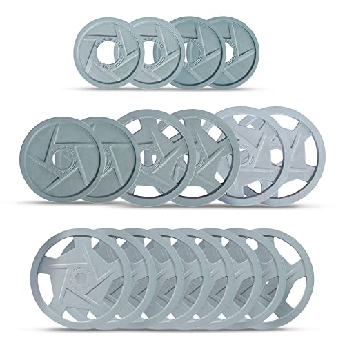 Bells of Steel Cast Iron Weight Plates Gray