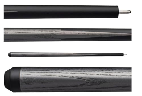 Bull Carbon LD5/6/7 Series Pool Cue Stick with Carbon Fiber Shaft Silver/Black