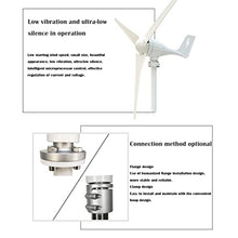 TQQEPOOL Wind Turbine Generator,12V Wind Turbine Kit,200W Wind Power Generator 3 Blades Auto Adjust Windward Direction(Not Included Mast)