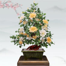 YXIANG56Q Fake Plants Artificial Bonsai Tree Fake Jade Carving Crafts for Desk Table Office Bonsai Tree