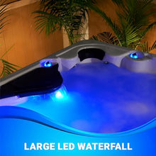 Essential Hot Tubs Select Series 40-Jet 6-Person Lounger Gray
