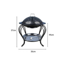 Fire Pit Household Charcoal Fire Pits Modern Winter Heating Brazier Outdoor Courtyard Smokeless Pit Garden BBQ Grill Patio Furniture