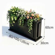 KEG801302 Flower Box Landscape Planter Box Flower Bed Decorative Pot Garden