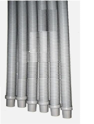NEW 6 Pack Navigator Pool Vac Ultra Aquabug Pool Cleaner Vacuum Hose 48" Grey