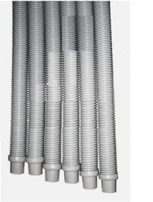 NEW 6 Pack Navigator Pool Vac Ultra Aquabug Pool Cleaner Vacuum Hose 48" Grey