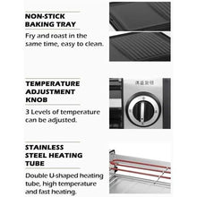 MZGYYD Double Layer Automatic Rotating Electric Grill, Smokeless BBQ Kebab Plate with Adjustable Temperature, Ideal for Kitchen, Party, and Camping, Easy to Clean
