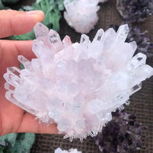 FOTCFATEV Stone White Crystal Clusters Ornament(Size:10pcs)