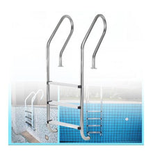 Swimming Pool Ladder, 304 Stainless Steel Handrail, Sturdy and Durable, Suitable for Swimming Pools, Outdoor Baths, and Water Parks(3 Steps)