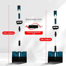 Portable Snow Shovel, Brushless Snow Blower with Adjustable Handle, Battery Powered Snow Blower for Driveway Winter Snow Removal(One Battery)