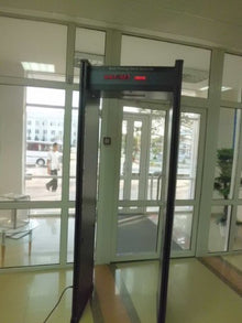 Commercial Walk Through Security Metal Detector 6 Zone NEW