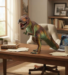 Regal Art & Gift Dinosaur Metal Statue, Indoor & Outdoor Garden Yard Art