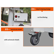 NYTFHMS Cooling Fan Large Cool Standing Oscillating Misting Fan, Commercial Fan, Industrial Fan, Standing Fans, Portable Cooling Fan, Shop Fans, for Cooling Outdoor 550W Oscillation F