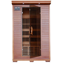 Blue Wave 2 Person Cedar Carbon Infrared Sauna Yukon