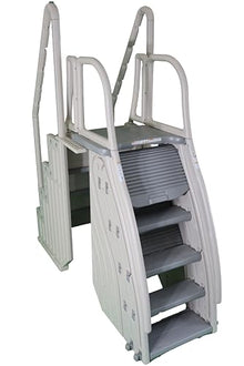 Confer Plastics 9300 Roll-2-Guard Modular & Adaptable Above Ground Pool Entry System (9300 with Step-1X)