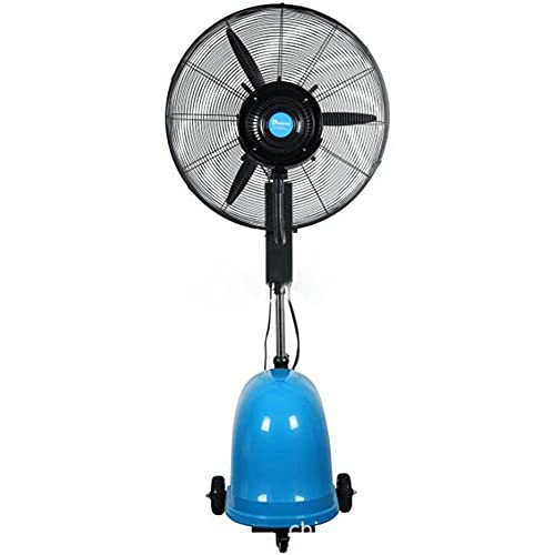 CUTPOIY Portable Misting Fan with 3-Speed Quiet Operation, High Performance Outdoor Patio Fan for Cooling 1000 Sq Ft, 26in-260W, 26in