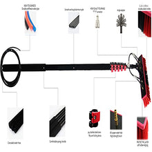 DDHVVOH Photovoltaic Solar Panels and Window Cleaning Pole,Window Cleaner Kit,Water/Hose Fed Pole,Window Cleaning Brush Equipment,6M/20FT