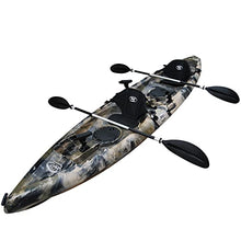 BKC TK181 Angler Tandem Fishing Kayak GreenCamo