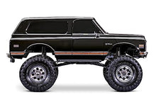 Traxxas TRX-4 High Trail Edition 4X4 Crawler 1972 Chevrolet Blazer Body Black