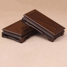 QUANGJN Pcs Plants Saucers Decoration Solid Wood Buddha Statue Base Flower Pot Bonsai Purple Sand Pot Tea Set Base Bracket Plant Pot Saucers,