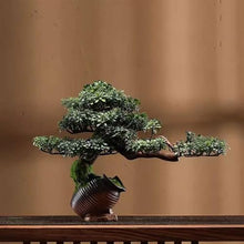 YXIANG56Q Fake Plants Indoor Entryway Bocage Decoration Simulation Tree Bonsai Greenery Ornaments Artificial Potted Plants Landscape Bonsai Tree