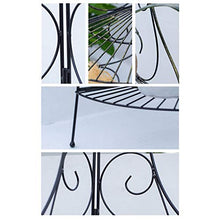 SIDUFHAOPKLL Free Installed Triangle Multifunctional Plant Stand Folding Flower Pot Holder Storage Rack Shelf(D)