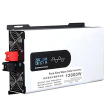 LMYYDES 5000W/8000W/10000W/12000W Pure Sine Wave Power inversor Solar 12V/24V/48V/60V/72V to 110V/220V AC, LCD Display, for Home Solar RV Truck Car 12000W-48Vto110V
