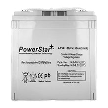 PowerStar Replacement Golf Cart Battery 6 Pack for Fairplay 8V ZX 4.0 48V