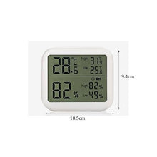 ASWRTYJO ABS Electronic Large-screentemperature Humidity Meter Memory Indoor Home